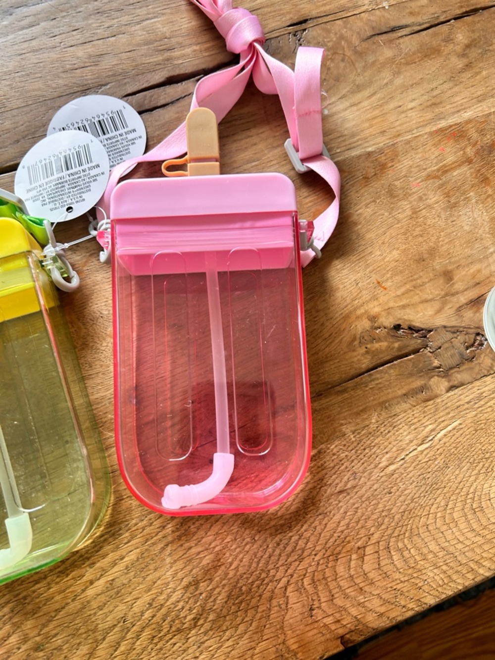 Popsicle water bottle lanyard camp party favor gifts set 3 - Picture 4 of 5